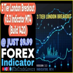 3 Tier London Breakout Indicator V3.3b MT4