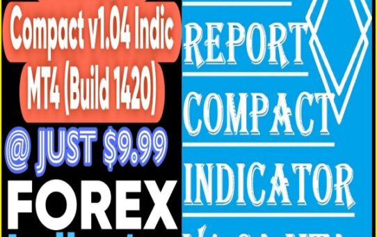 Trade Report compact Indicator V1.04 MT4