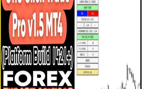 One Click Trade Pro v1.5 MT4