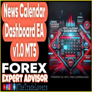 News Calendar Dashboard EA v1.0 MT5