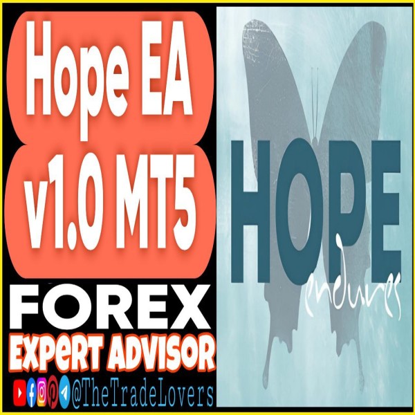 HOPE EA v1.0 MT5 + Presets (Works on Build 4873+) | Forex Robot | MT5 Expert Advisor - The Trade Lovers