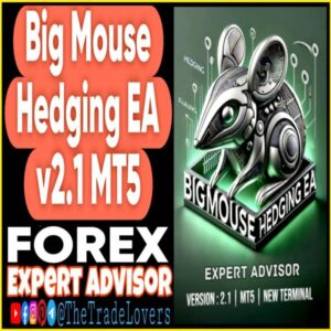 BigMouse Hedging EA v2.1 MT5 + Presets (Works on Build 5120+) | Forex Robot | MT5 Expert Advisor