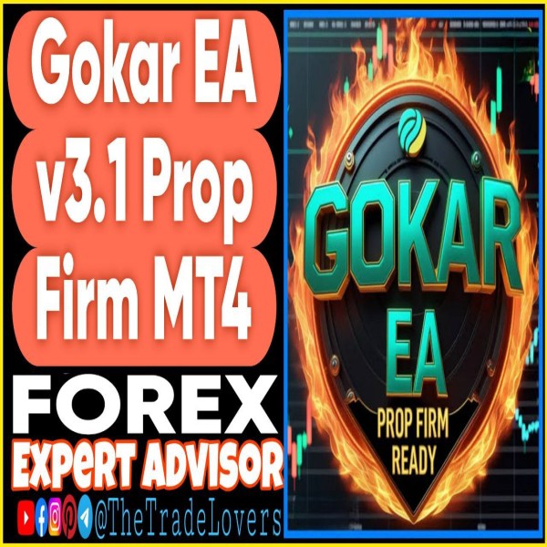 Gokar EA v3.1 Prop Firm MT4 (Works on Build 1441+) | Forex Robot | MT4 Expert Advisor - The Trade Lovers
