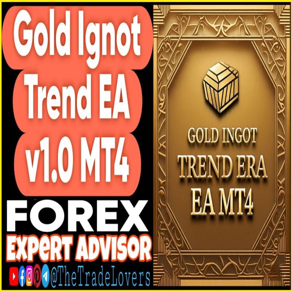 Gold Ingot Trend EA v1.0 MT4 (Works on Build 1441+) | Forex Robot | MT4 Expert Advisor - The Trade Lovers