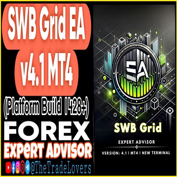 SWB Grid EA v4.1 MQ4 Source Code (Works on Build 1441+) | Forex Robot | MT4 Expert Advisor - The Trade Lovers