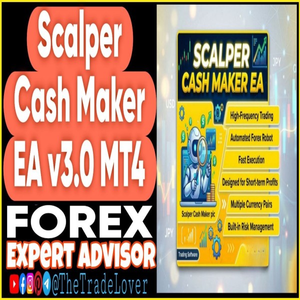Scalper Cash Maker EA v3.0 MT4