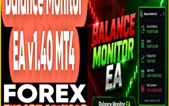 Balance Monitor EA v1.40 MT4