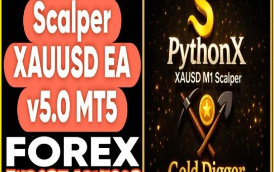 PythonX M1 Scalper XAUUSD EA v5.0 MT5