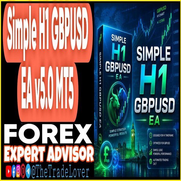 Simple H1 GBPUSD EA v5.0 MT4